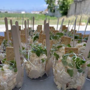 Ensaladilla rusa de langostino